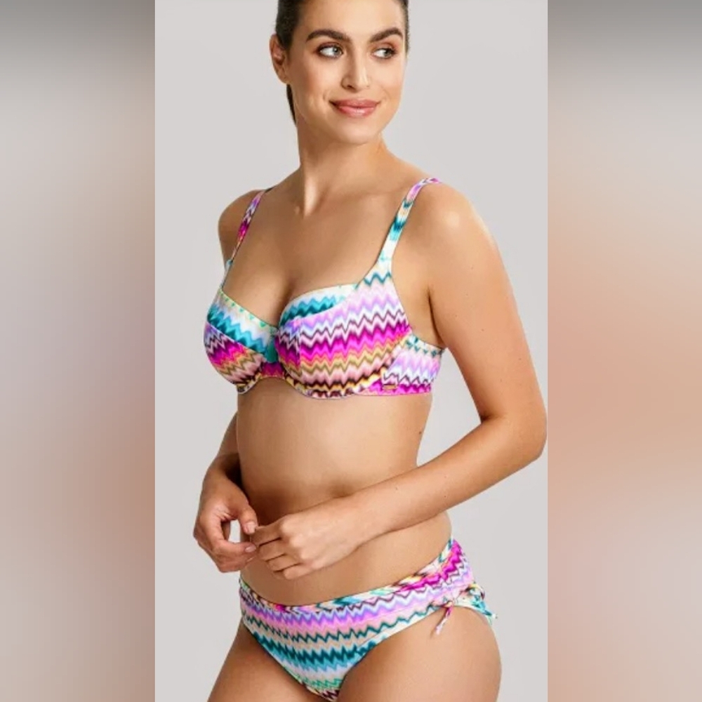 Panache Colorful Ikat Print Milano Bikini Set